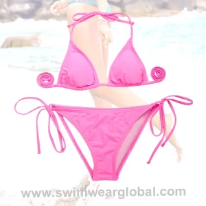 custom-pink-triangle-cup-bikini-set-swimwear