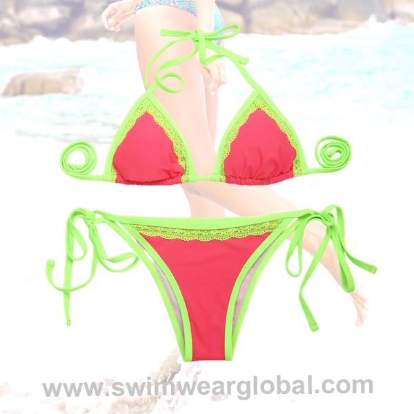 watermelon-red-double-sided-green-lace-bikini-2